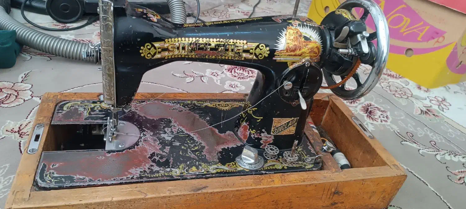 چرخ خیاطی قدیمی|کلکسیون اشیاء عتیقه|مشهد, مشکینی (شهرک غرب)|دیوار