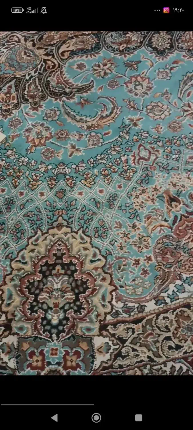 فرش ۱۲متری ۷۰۰شانه سالم|فرش|گلپایگان, |دیوار