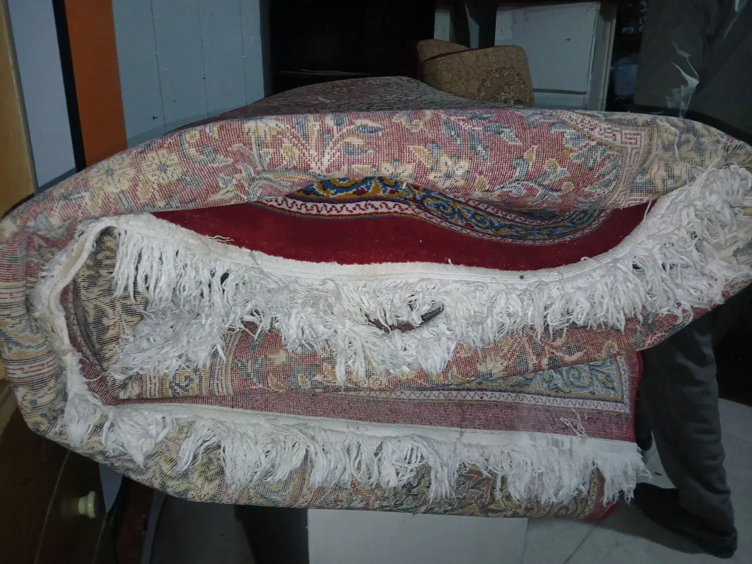 فرش ۱۲متری پشمی|فرش|خرم‌آباد, |دیوار