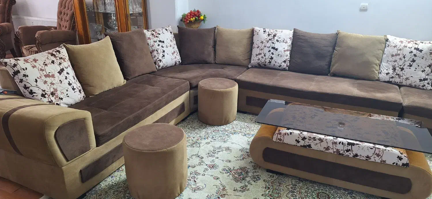 دودست مبل راحتی ۱۴ نفره|مبلمان خانگی و میز عسلی|فردیس, خیام شرقی|دیوار