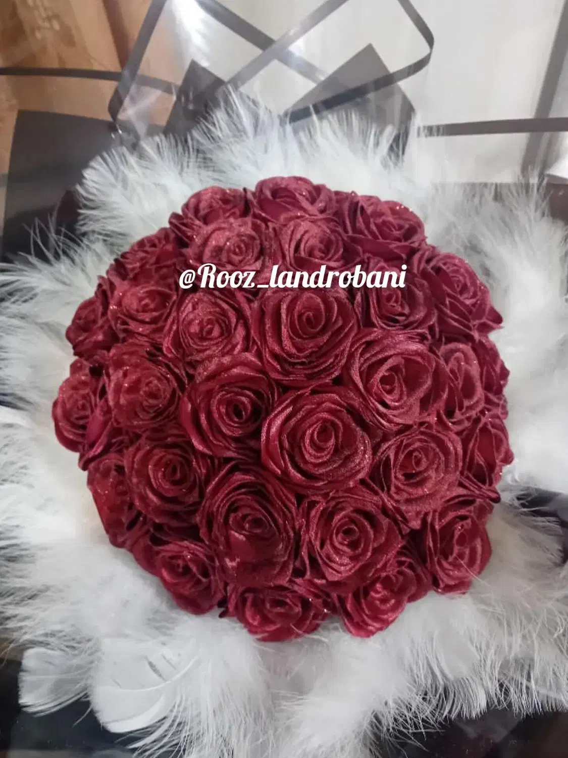 گل ربانی|گل مصنوعی|اصفهان, باتون|دیوار