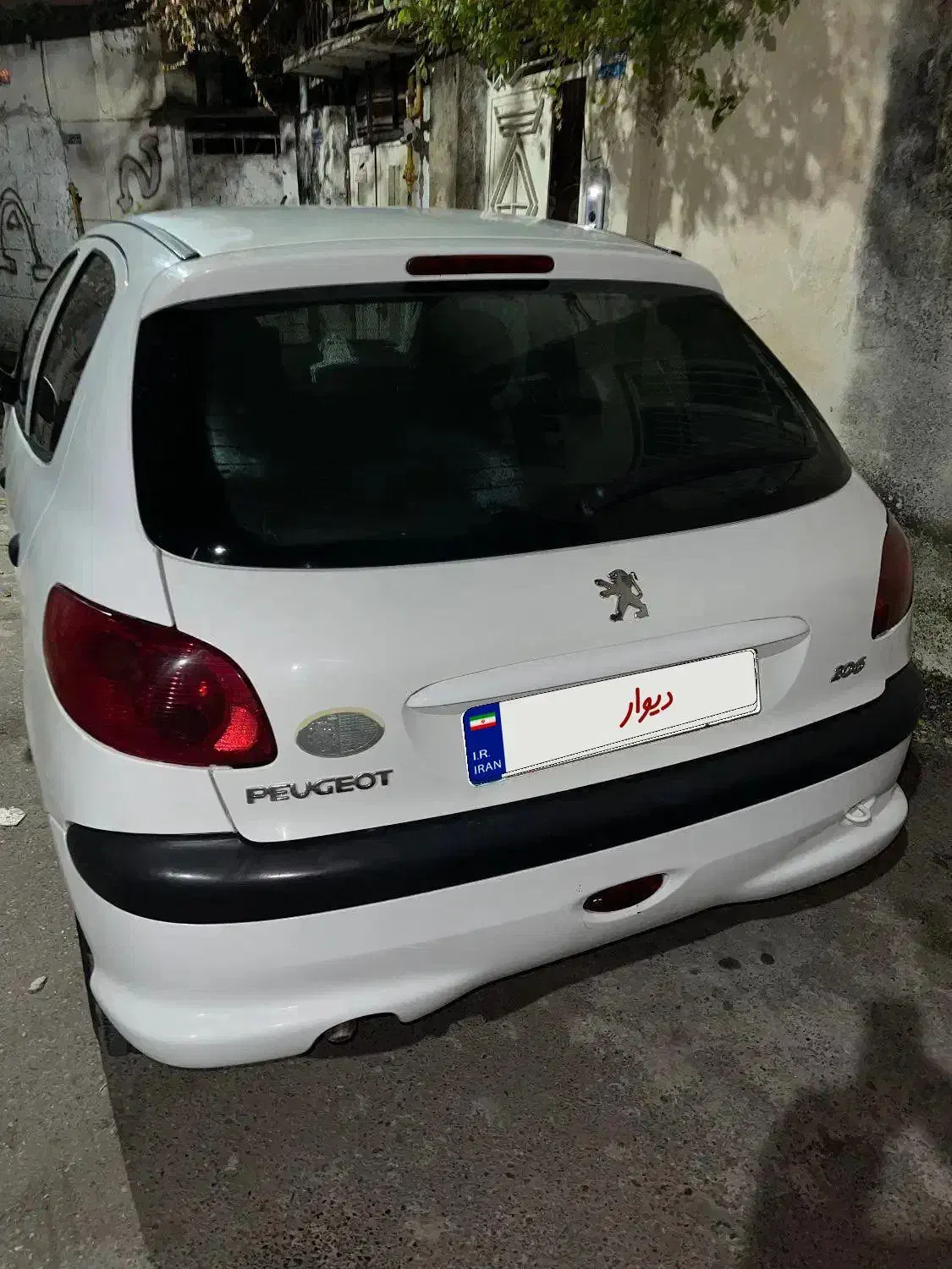 206 تیپ ۲ مدل ۸۹|خودرو سواری و وانت|ساری, |دیوار