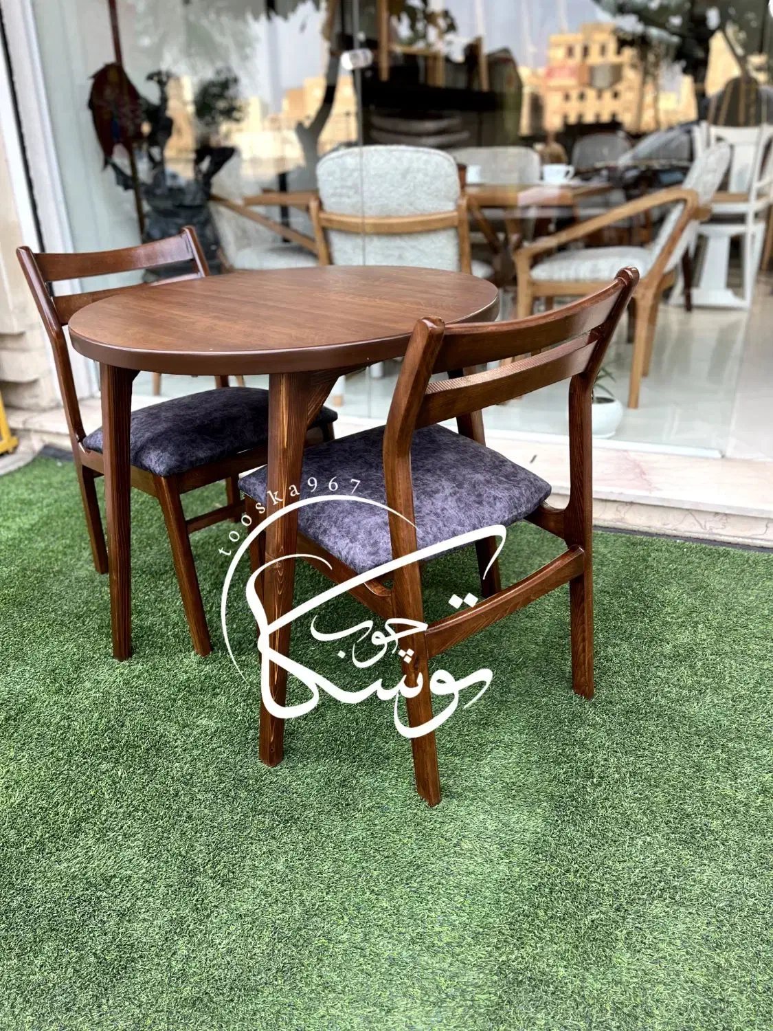 گروه تولیدی توسکا چوب مدل کارن|میز و صندلی غذاخوری|فردیس, قریشی|دیوار