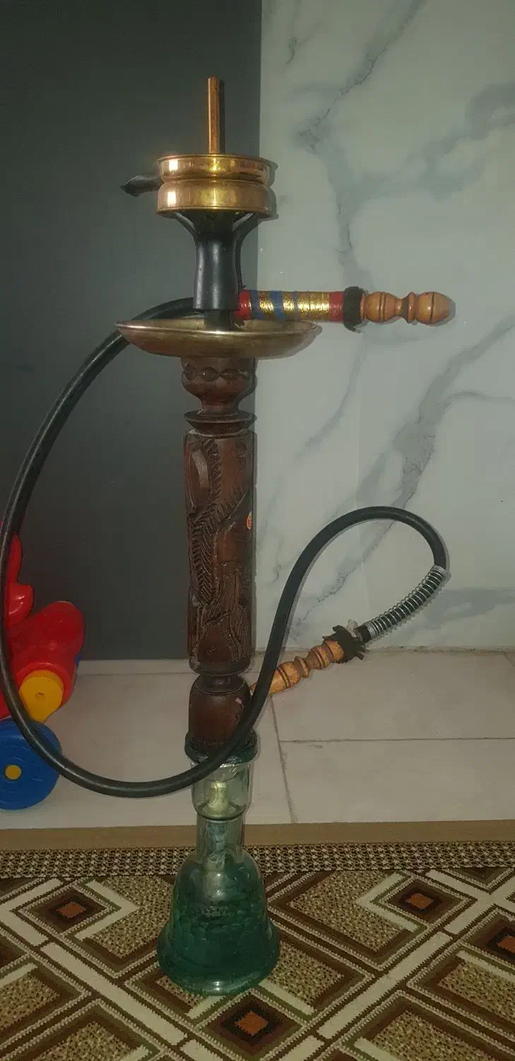 قلیان چوب سرخ  خوب|صنایع دستی و سایر لوازم تزئینی|پردیس, فاز ۸|دیوار