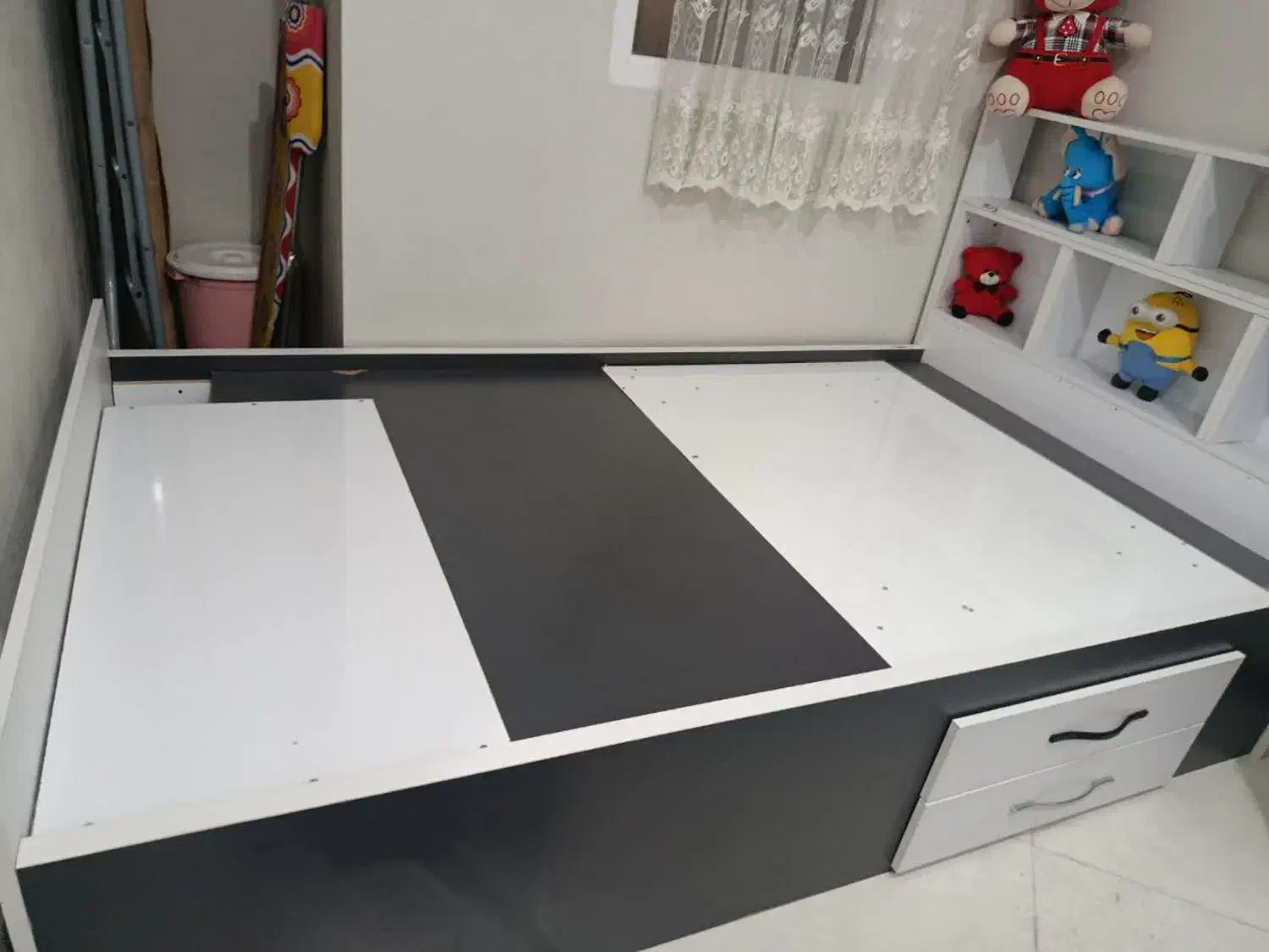 تخت دو نفره نو نو|تخت و سرویس خواب|کهریزک, |دیوار