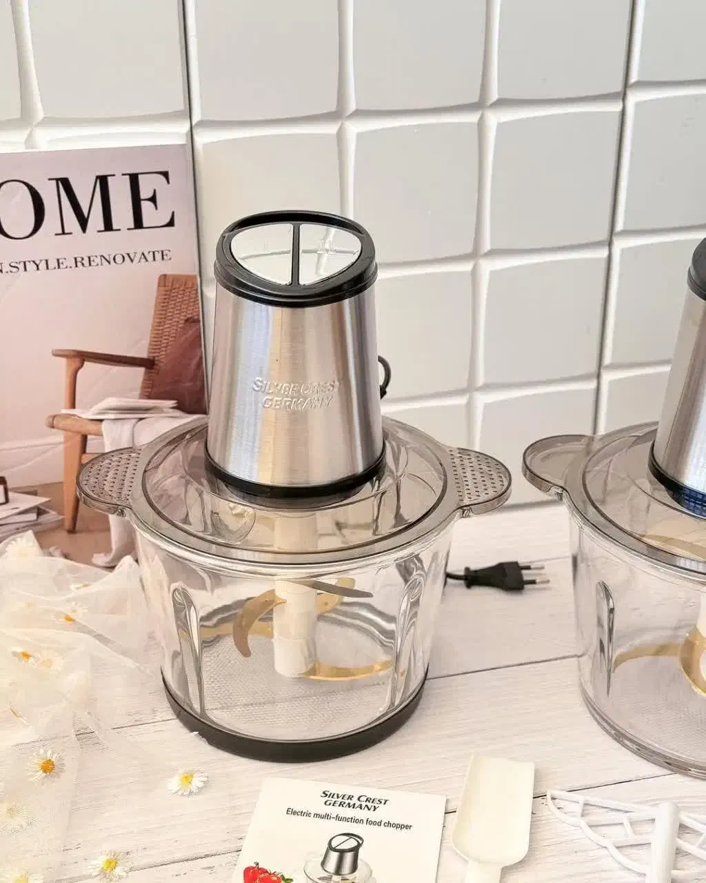 خردکن سیلور کرست SL 2023 اصل آلمان 3/8لیتری|خردکن، آسیاب، غذاساز|تهران, علم و صنعت|دیوار