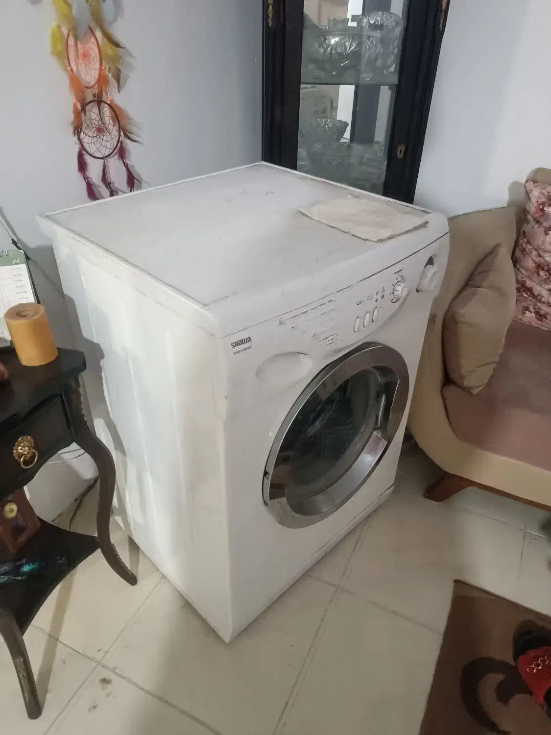 لباسشویی اسنوا|ماشین لباسشویی و خشک‌کن لباس|پردیس, فاز ۳|دیوار