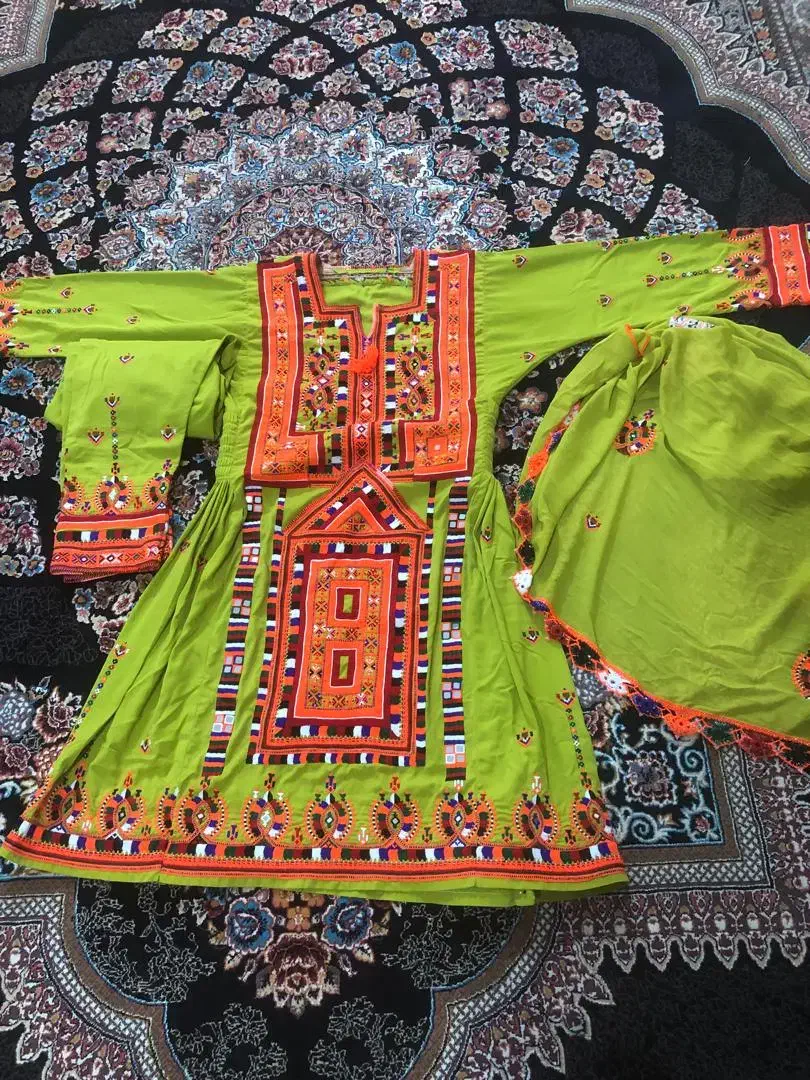 لباس بلوچی در حد نو|لباس|چابهار, |دیوار