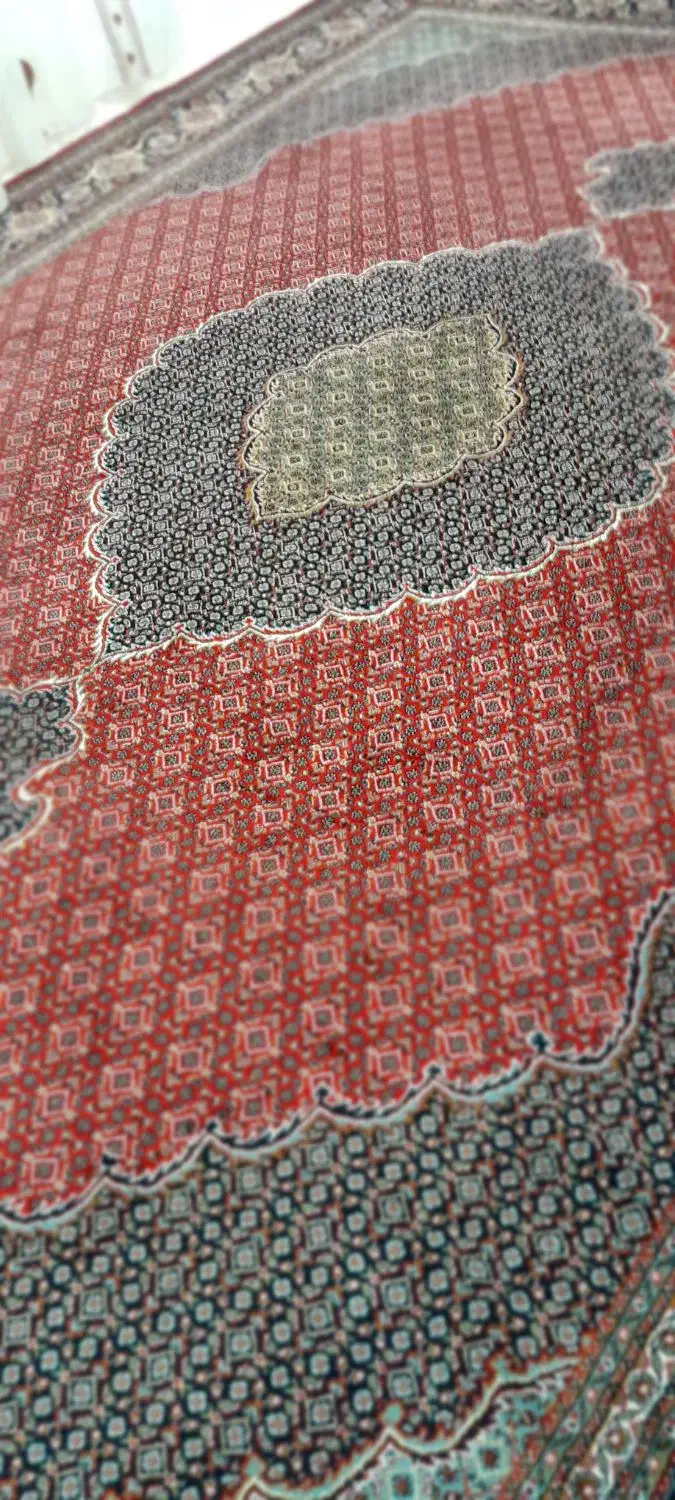 فرش ماشینی ۱۲ متری ریزبافت|فرش|کرمانشاه, |دیوار