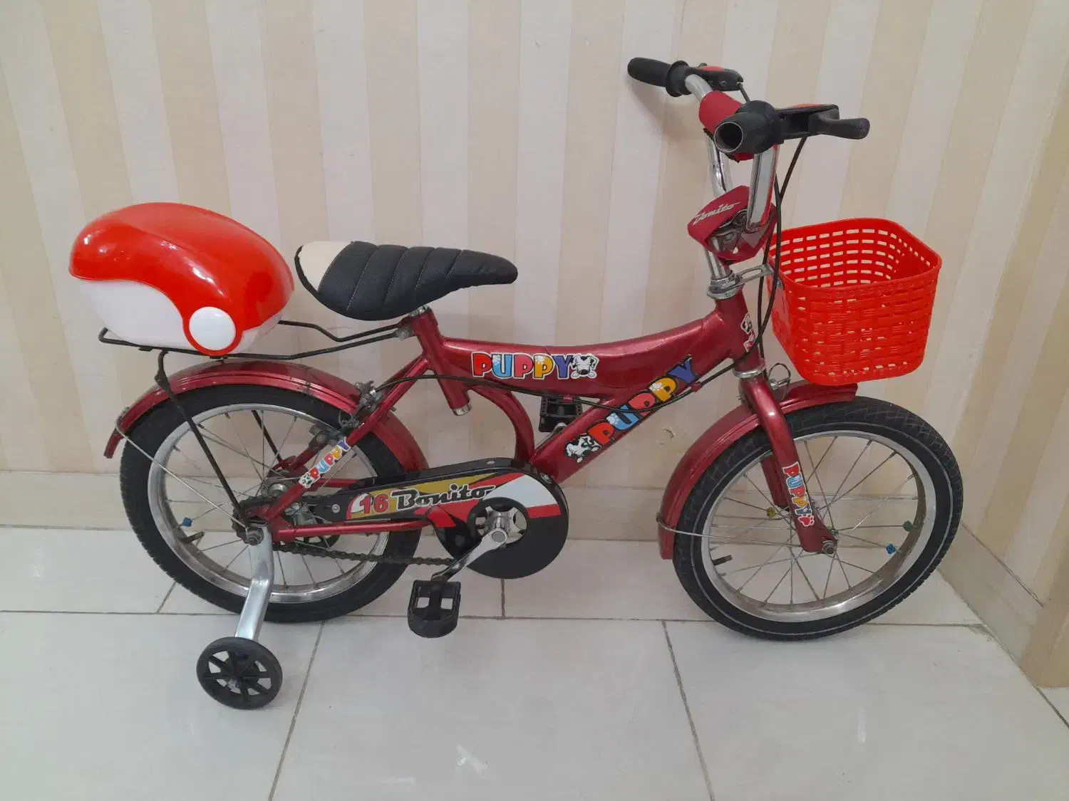 دوچرخه سایز ۱۶ مارک پاپی|دوچرخه، اسکیت، اسکوتر|تهران, شهرک طالقانی|دیوار