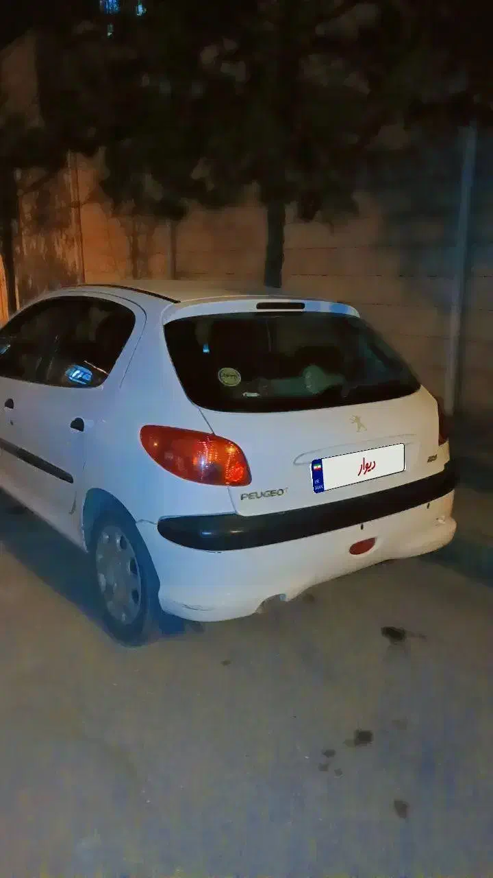 خودرو ۲۰۶ مدل ۹۰|خودرو سواری و وانت|الشتر, |دیوار