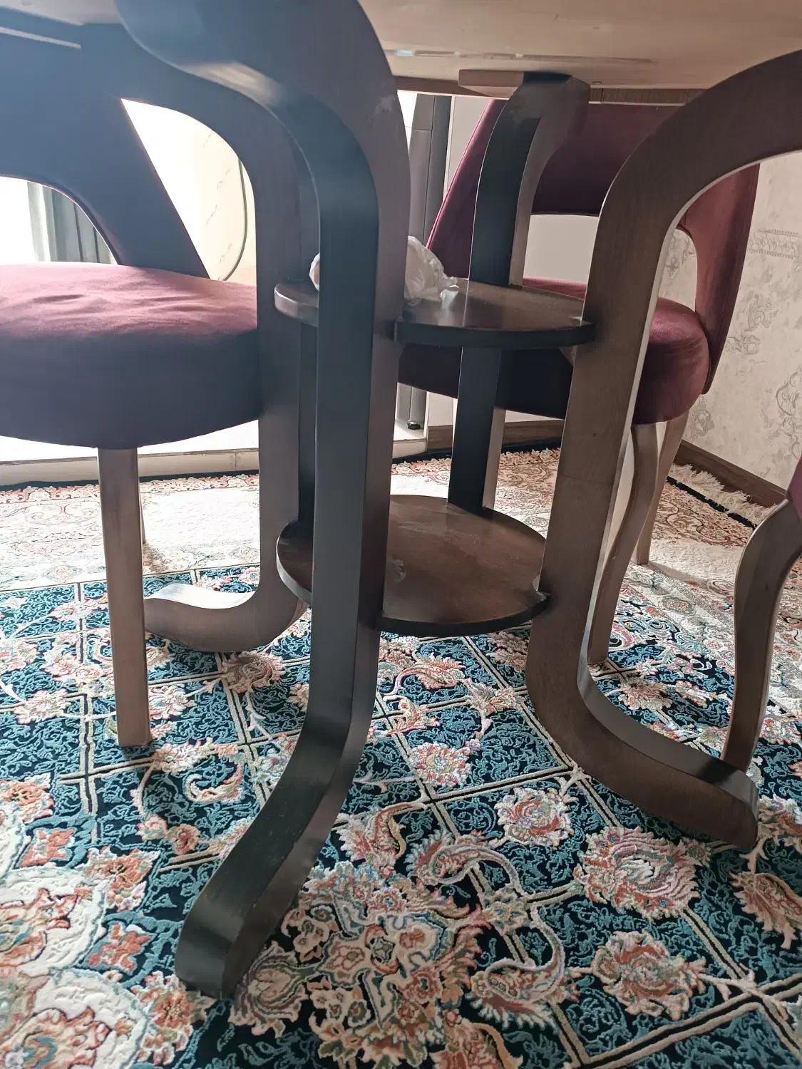 میز ناهار خوری چهار نفره|میز و صندلی غذاخوری|پاکدشت, پاکدشت (مامازند)|دیوار