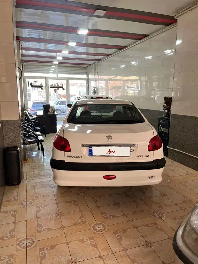 پژو206 SD مدل ۹۴ V8|خودرو سواری و وانت|تبریز, |دیوار
