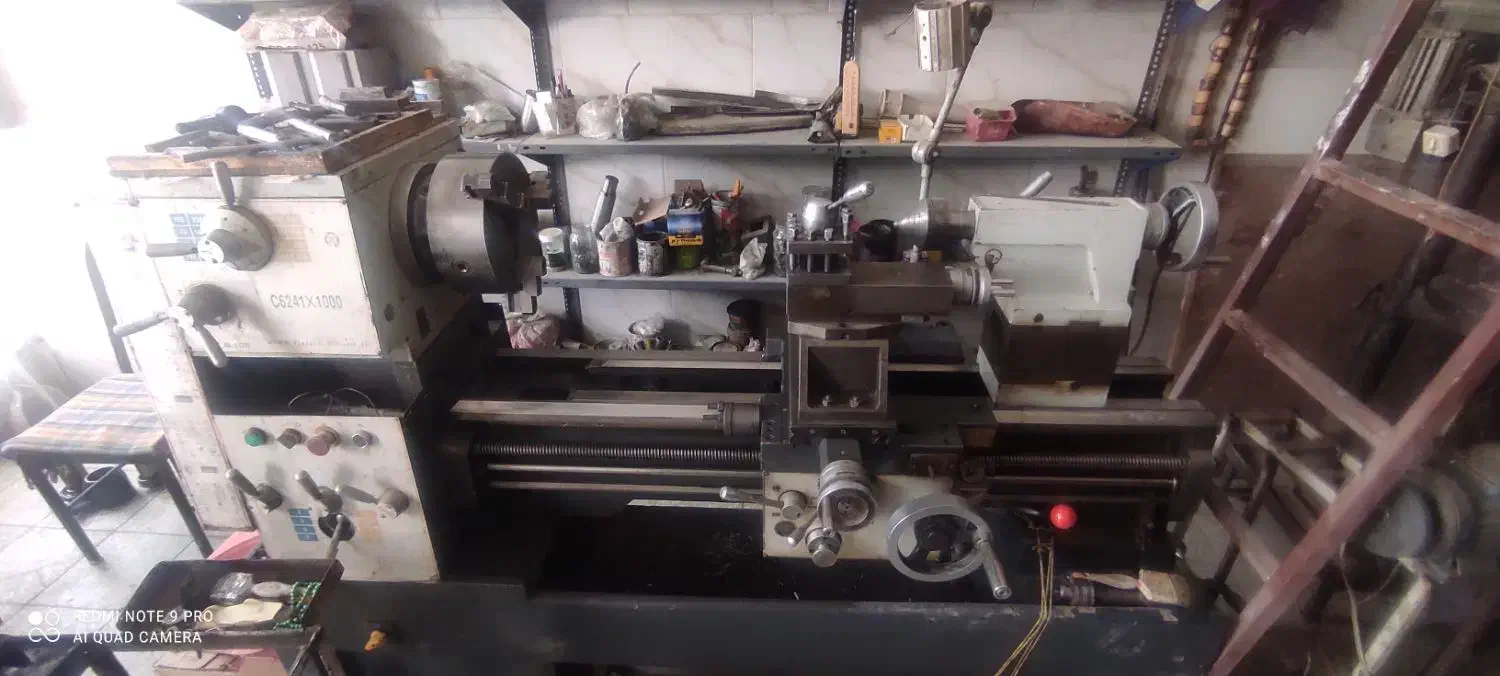 دستگاه تراش ،جوش آرگون پرس،دریل ،آببندی‌سوپاپ|ماشین‌آلات صنعتی|قنوات, |دیوار