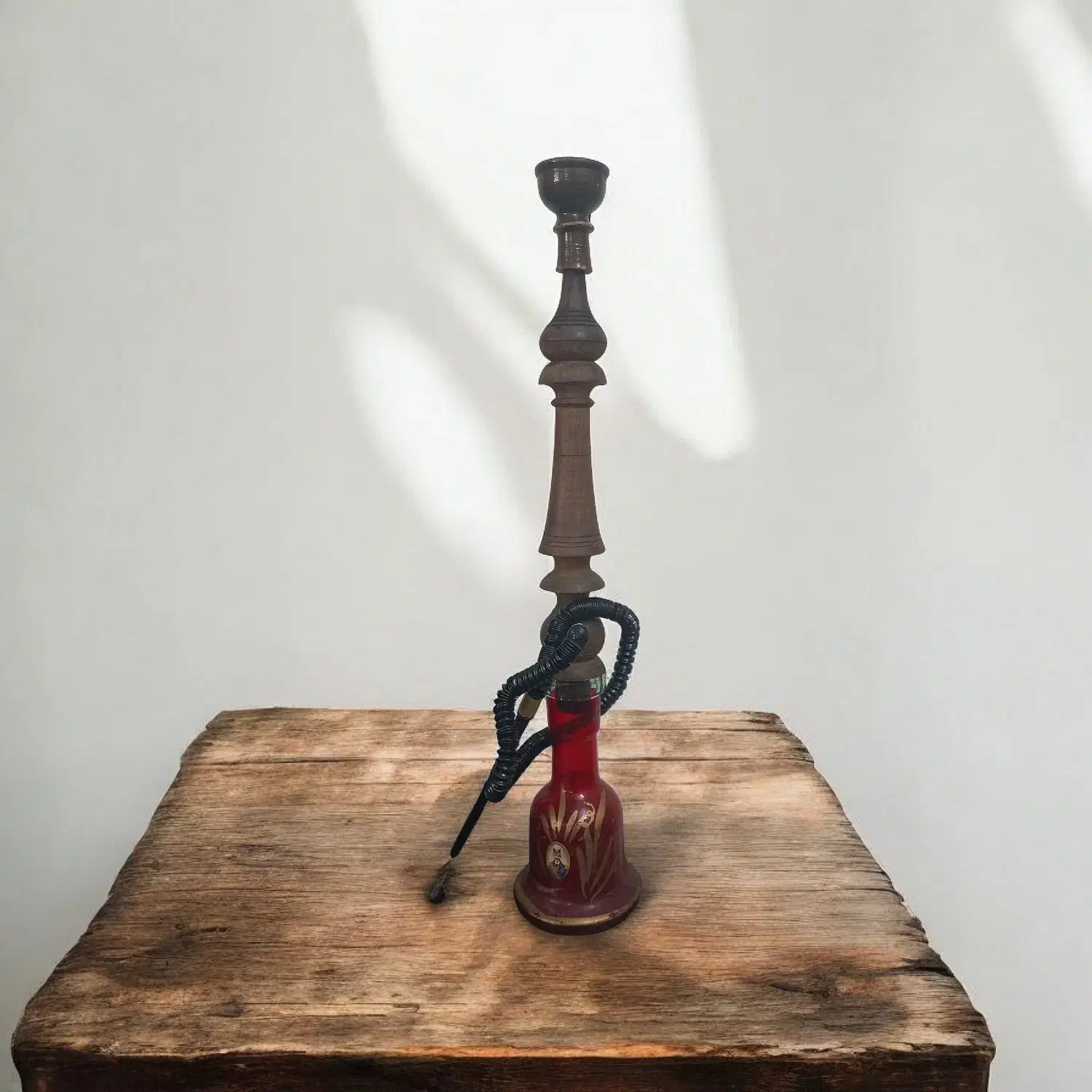 قلیان چوبی بزرگ|صنایع دستی و سایر لوازم تزئینی|مشهد, حسابی جنوبی (شهرک غرب)|دیوار