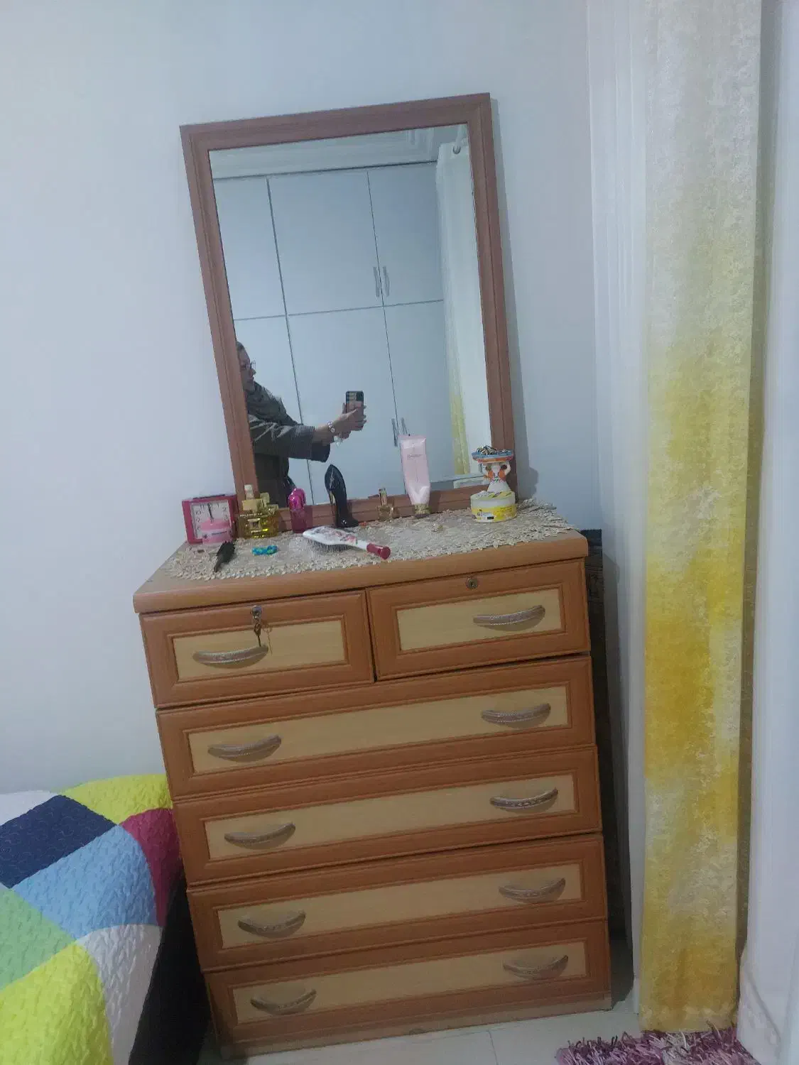 فروش دراور و آیینه با قیمت منصفانه|جاکفشی، کمد، دراور|کوچصفهان, |دیوار