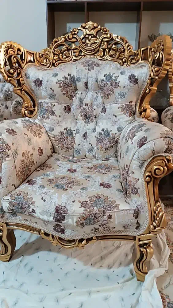 مبل سلطنتی کاملا نو|مبلمان خانگی و میز عسلی|جلفا, |دیوار