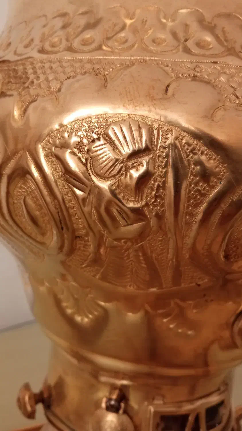 سماور گازی برنج با قوری .پارچ.سینی وکاسه|سماور، چای‌ساز، قهوه‌ساز|کرمانشاه, |دیوار