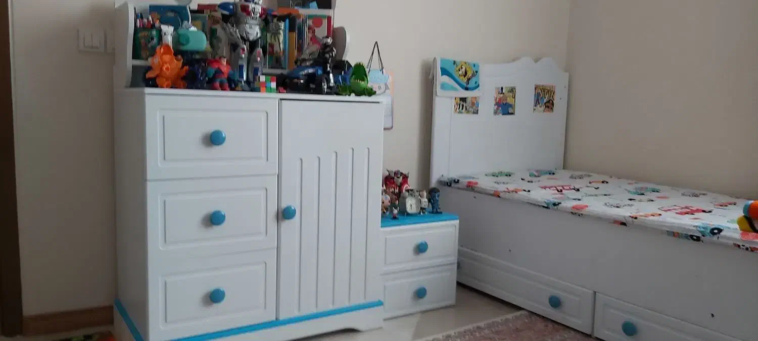 سرویس خواب نوزاد وکودک دومنظوره|تخت و سرویس خواب|تهران, قیطریه|دیوار