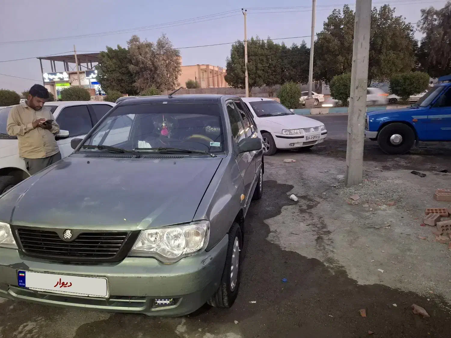 پراید ۱۳۲ رنگ نوک مدادی|خودرو سواری و وانت|کهنوج, |دیوار