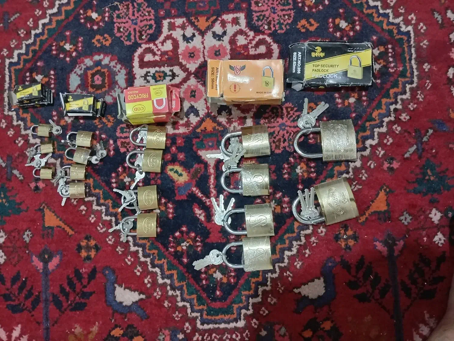 فروش تعدادی قفل|مصالح و تجهیزات ساختمان|شیراز, غدیر جنوبی|دیوار