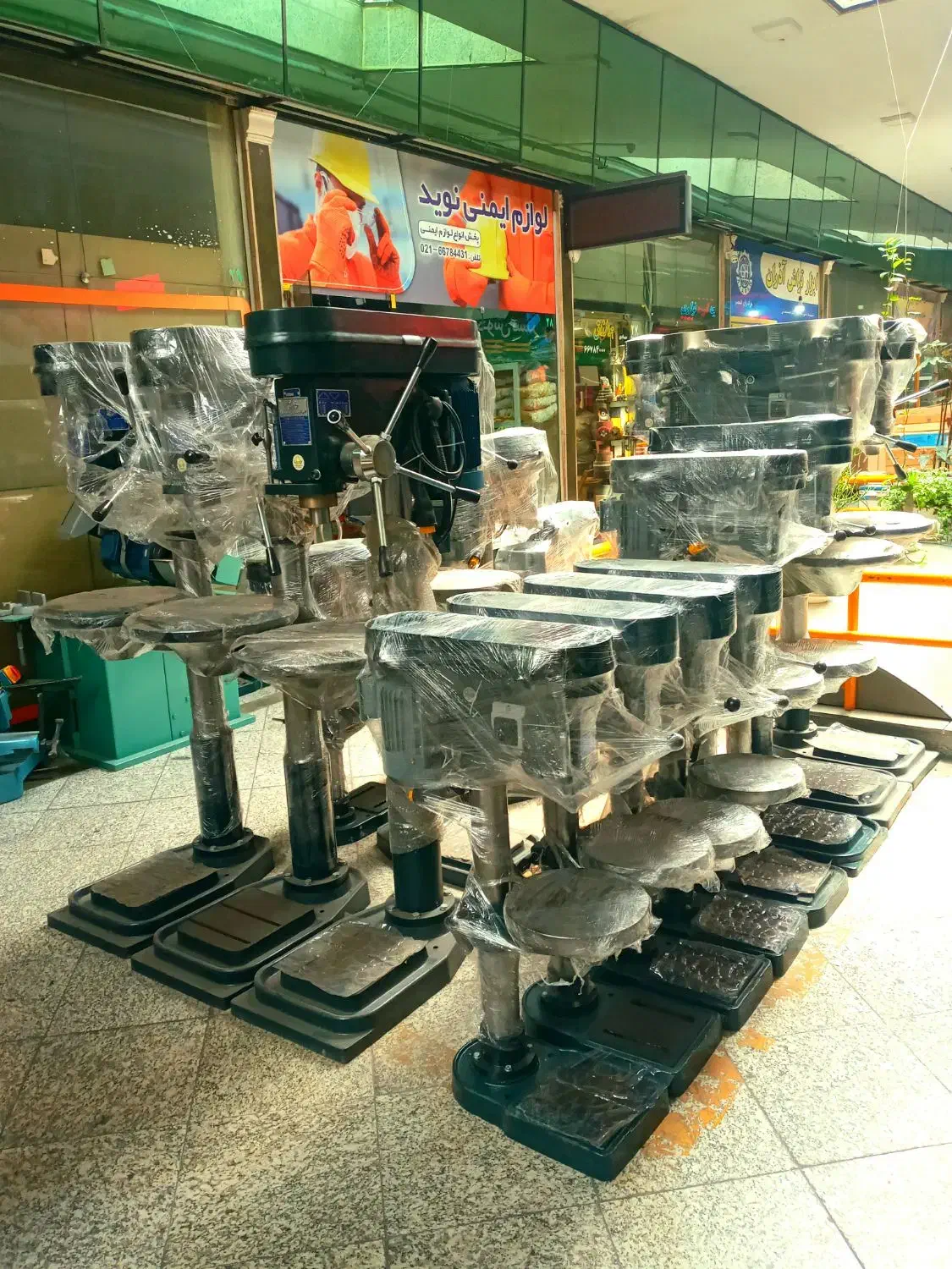 سایز۱۶ -فولادی دریل ایستاده پیشرو پایه دار*اصلی*|ماشین‌آلات صنعتی|تهران, هفده شهریور|دیوار