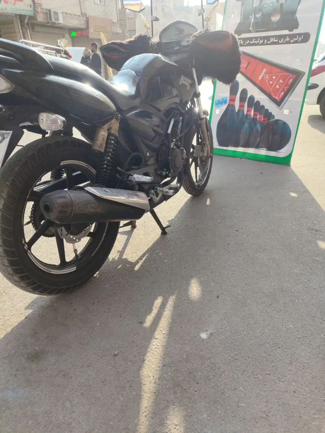 آپاچی 180مدل ۸۹استثنایی|موتورسیکلت|پاکدشت, حصار امیر|دیوار