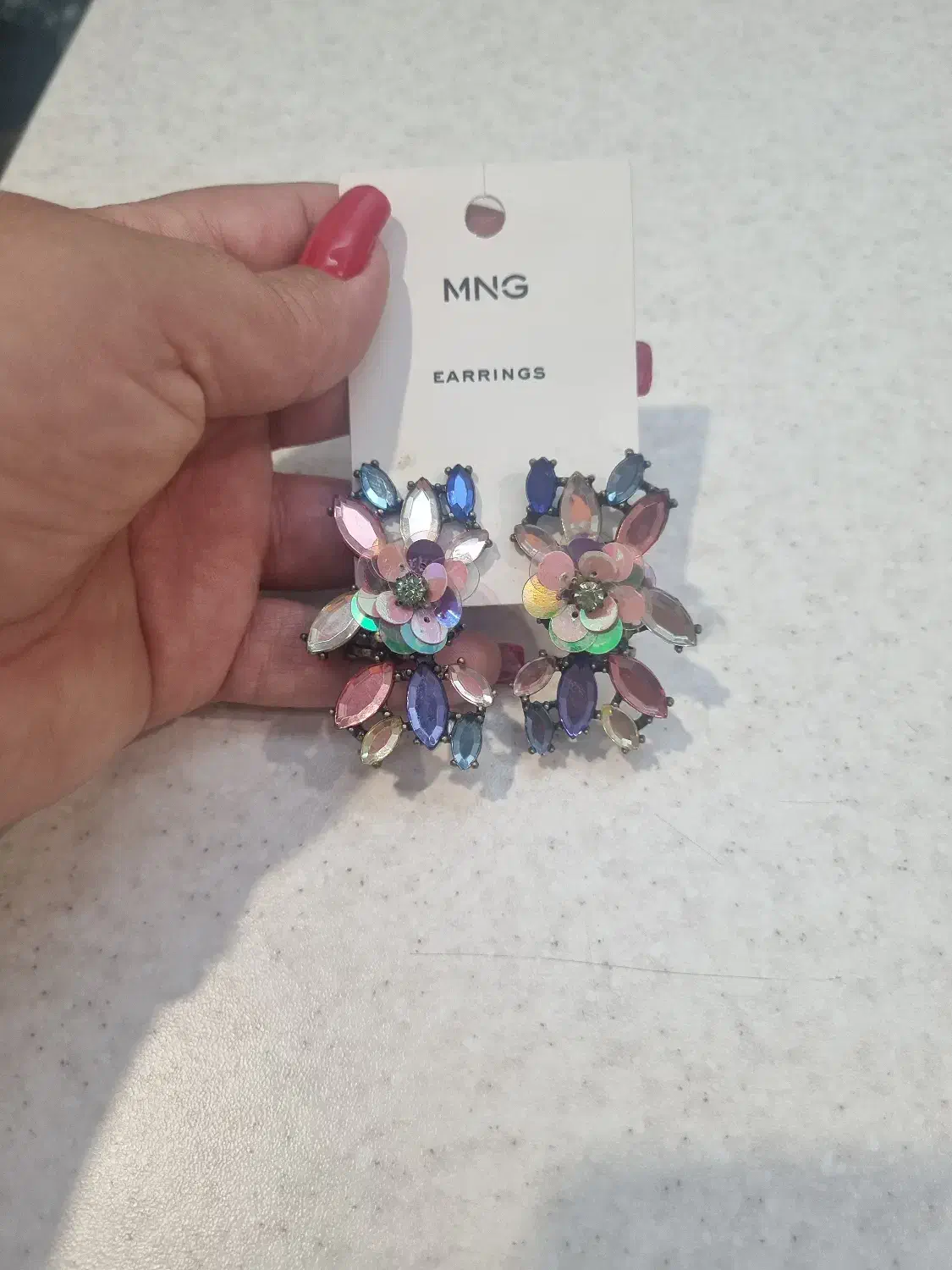 گوشواره منگو اصل|زیورآلات و اکسسوری|تهران, بوستان سرخه حصار|دیوار