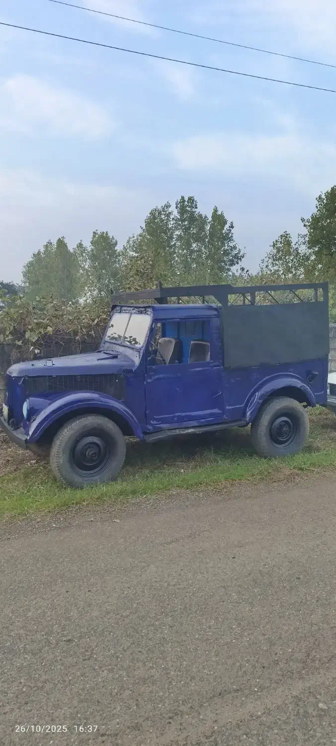 جیپ روسی فنی سالم بدون پوسیدگی آماده کار|خودرو سواری و وانت|واجارگاه, |دیوار