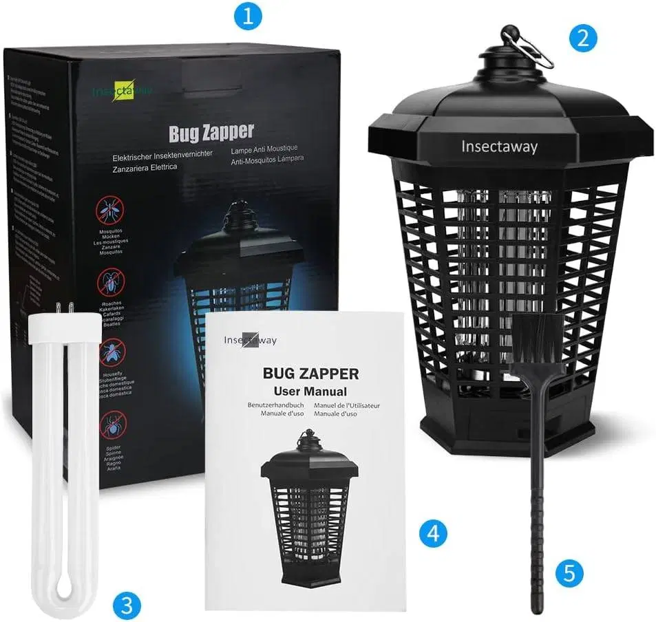 حشره کش برقی UV مدل 15W با ولتاژ 4200V برد 80 متر|لوازم نظافت|تهران, آسمان|دیوار