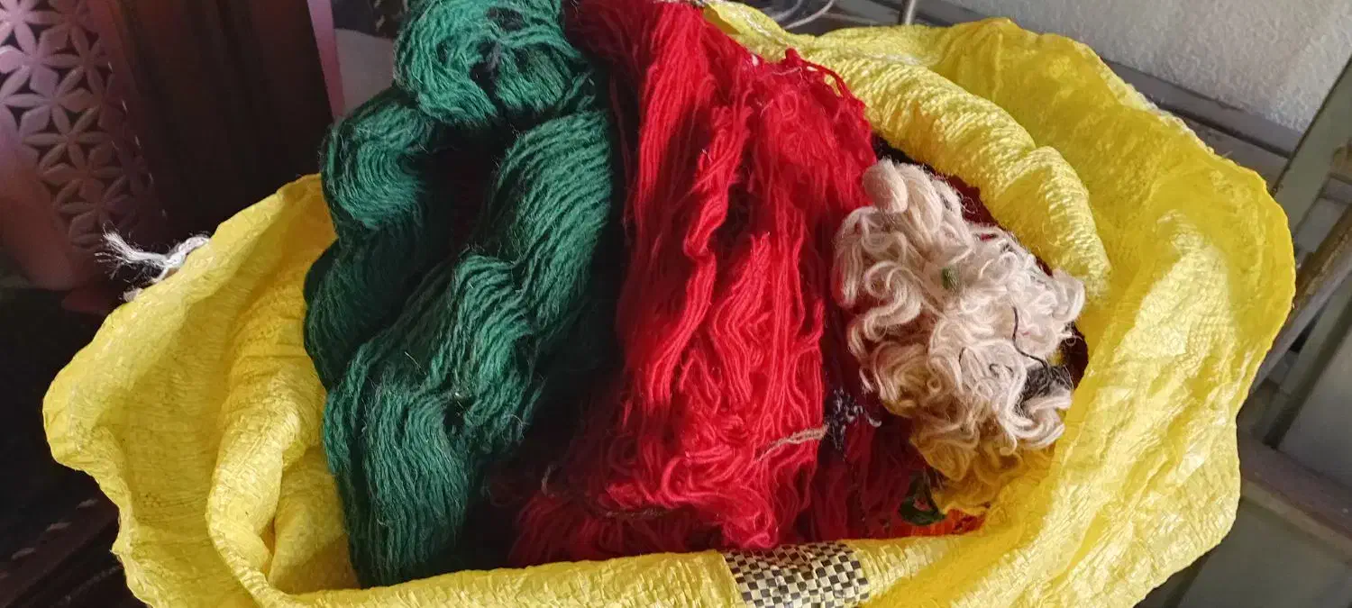 نخ فرشبافی|گلیم، جاجیم، گبه|اردبیل, |دیوار