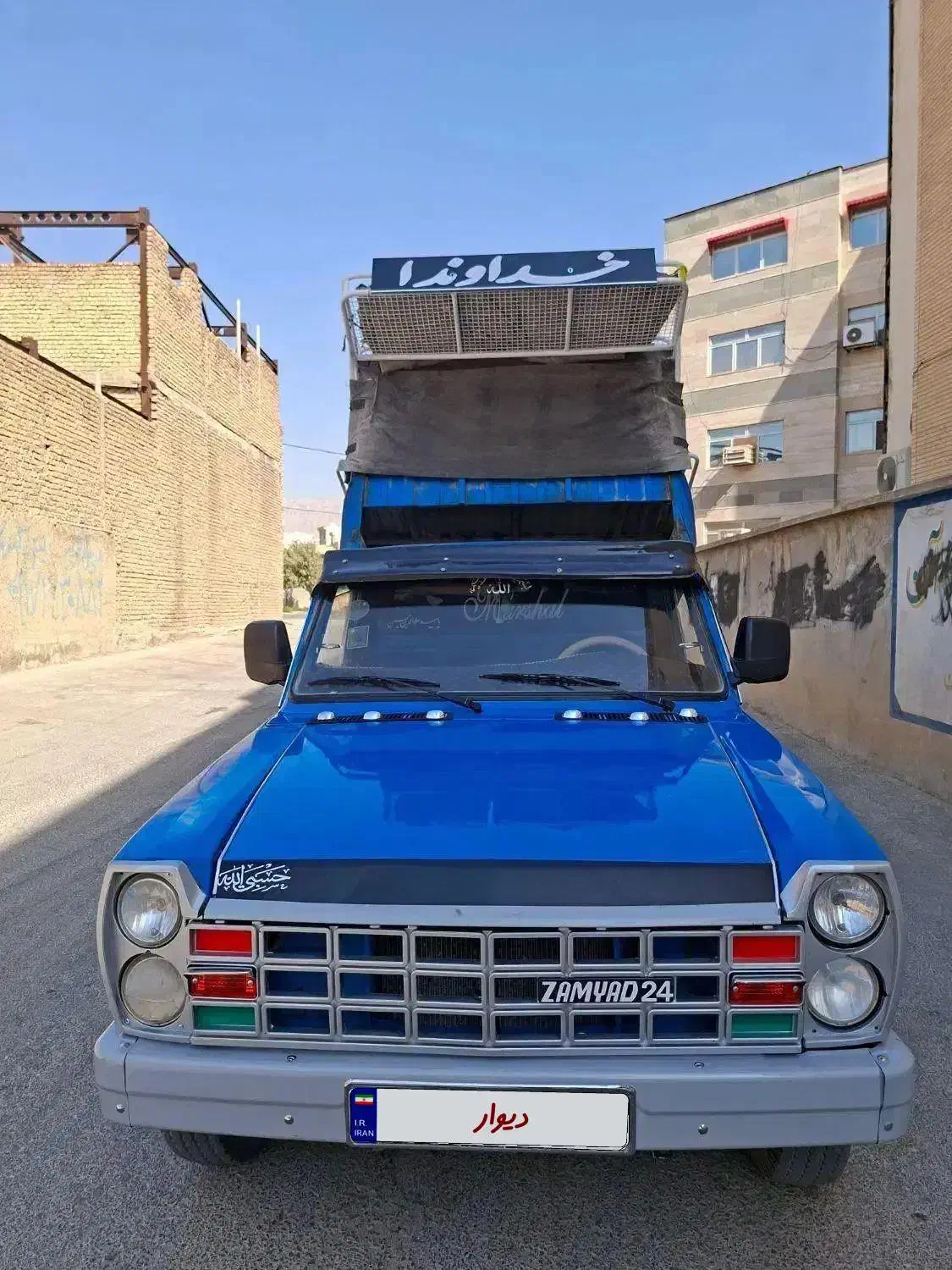 نیسان ۹۱ جکدار دوگانه شرکت تناژ پایین|خودرو سواری و وانت|کازرون, |دیوار