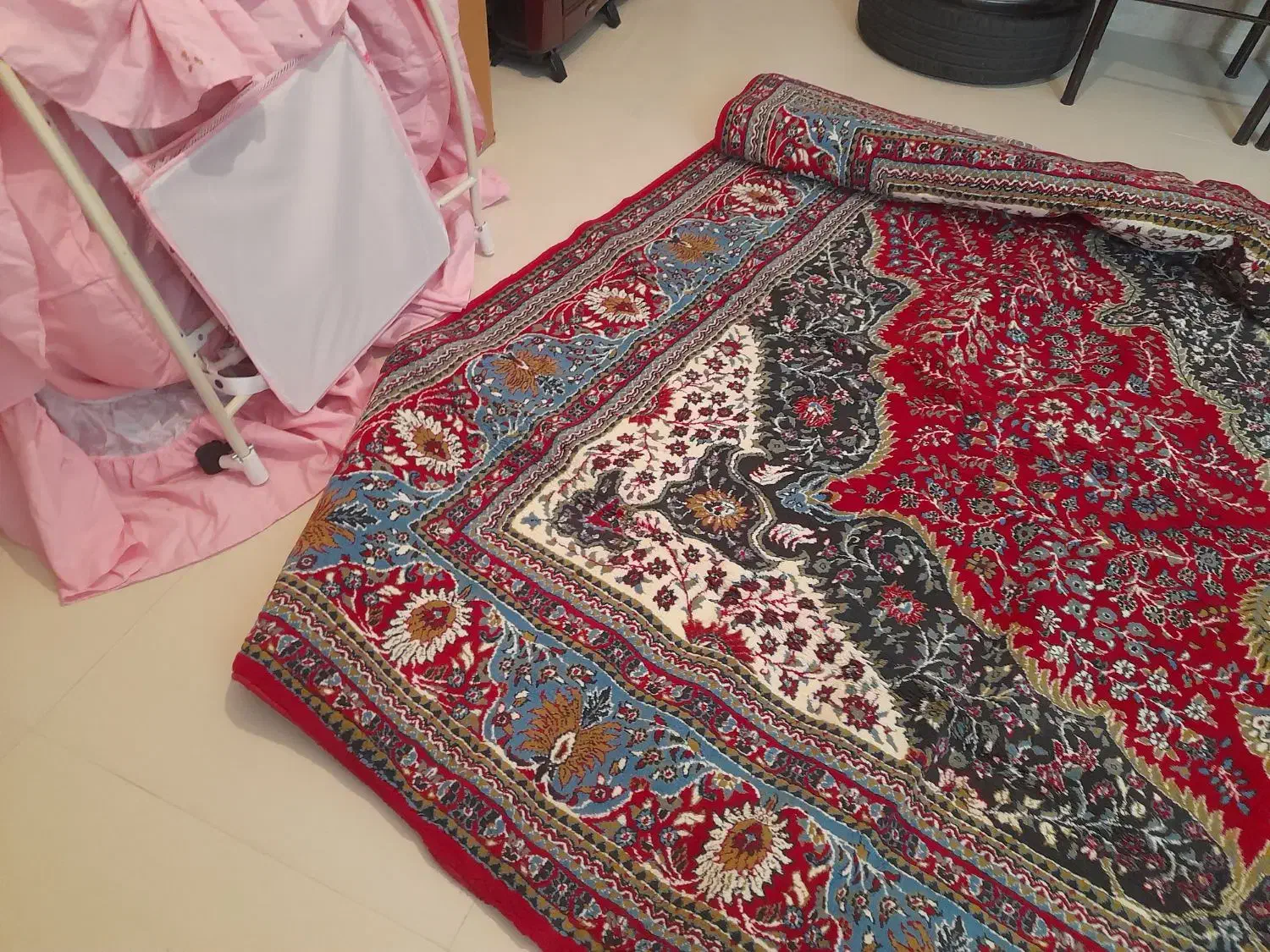 فرش ماشینی ۱۲ متر|فرش|میانه, |دیوار