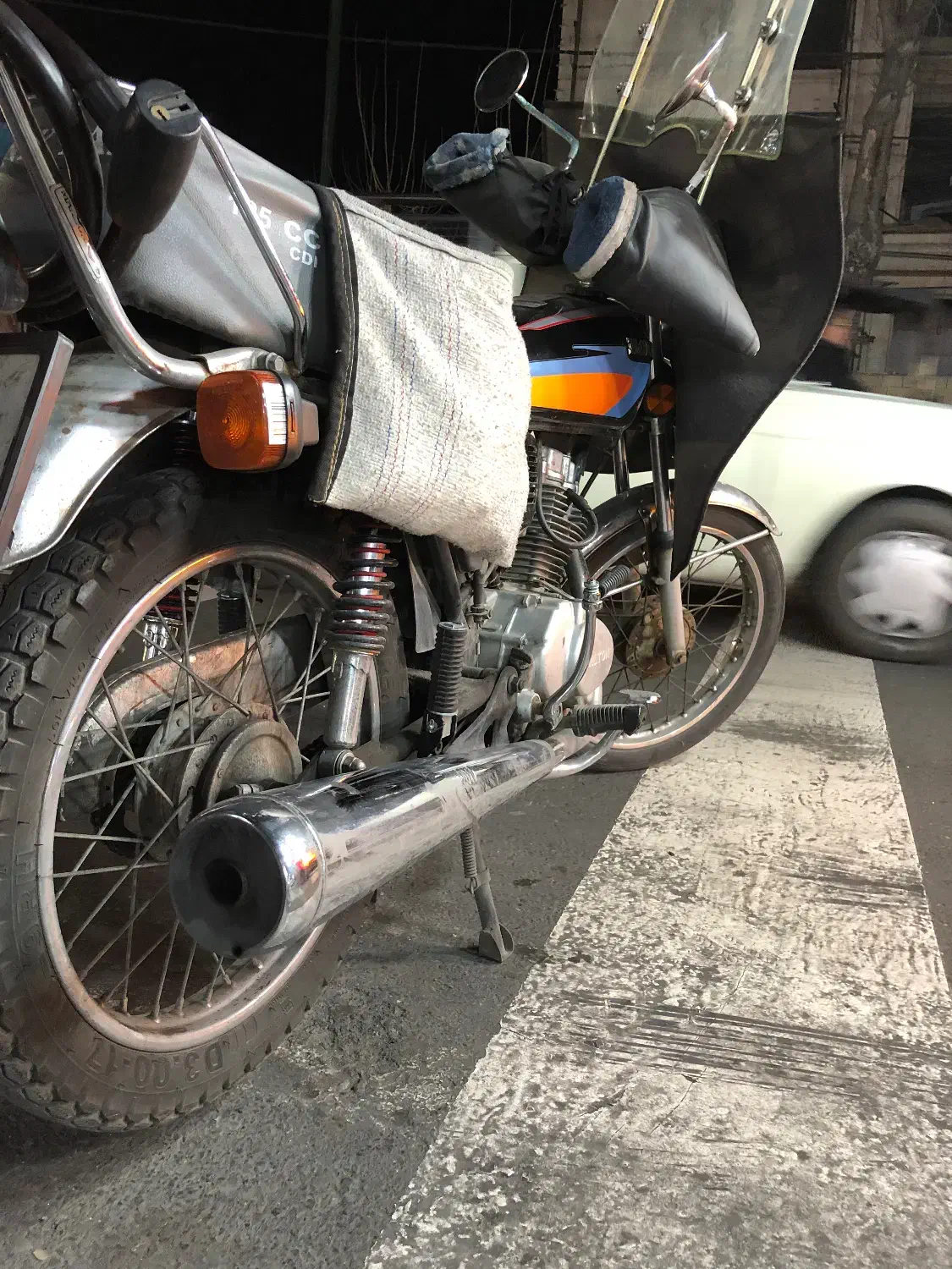 هوندا ۱۲۵ مزایده پلاک ملی|موتورسیکلت|ری, فیروزآبادی|دیوار