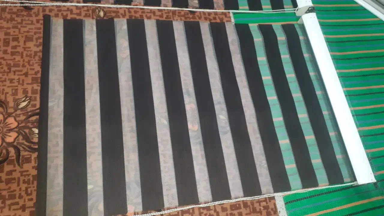 سه عدد پرده زبرا|پرده، رانر، رومیزی|بانه, |دیوار