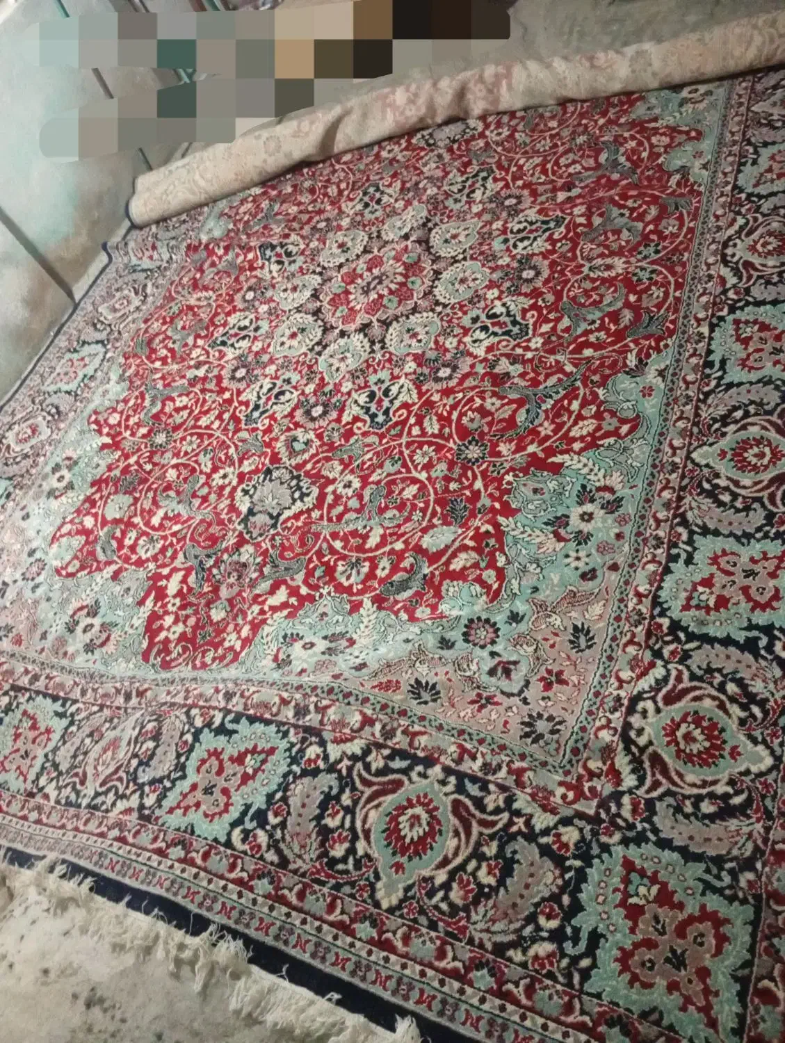 فرش 12 متری پر حجم|فرش|قزوین, |دیوار