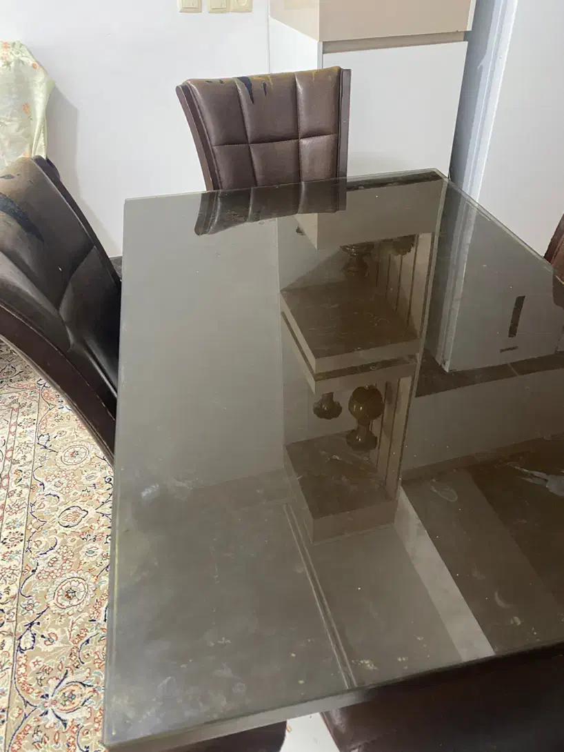 میزنهارخوری ۴نفره|میز و صندلی غذاخوری|قم, چهل درخت|دیوار