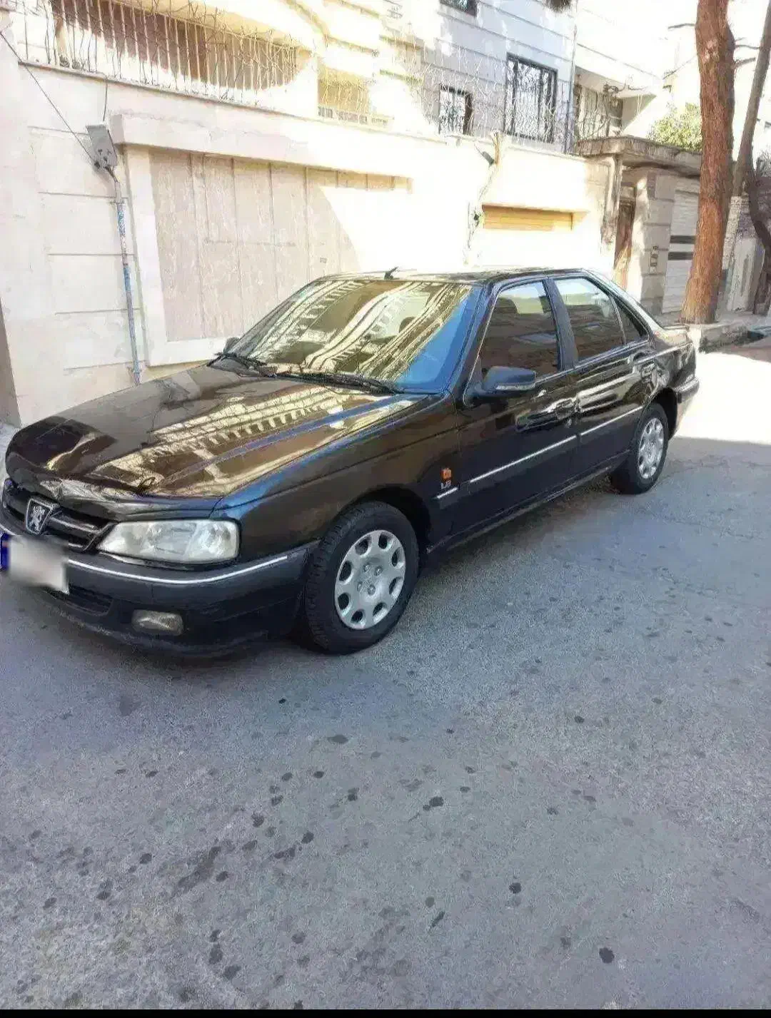 پژو پارس مشکی|خودرو سواری و وانت|تنکابن, |دیوار