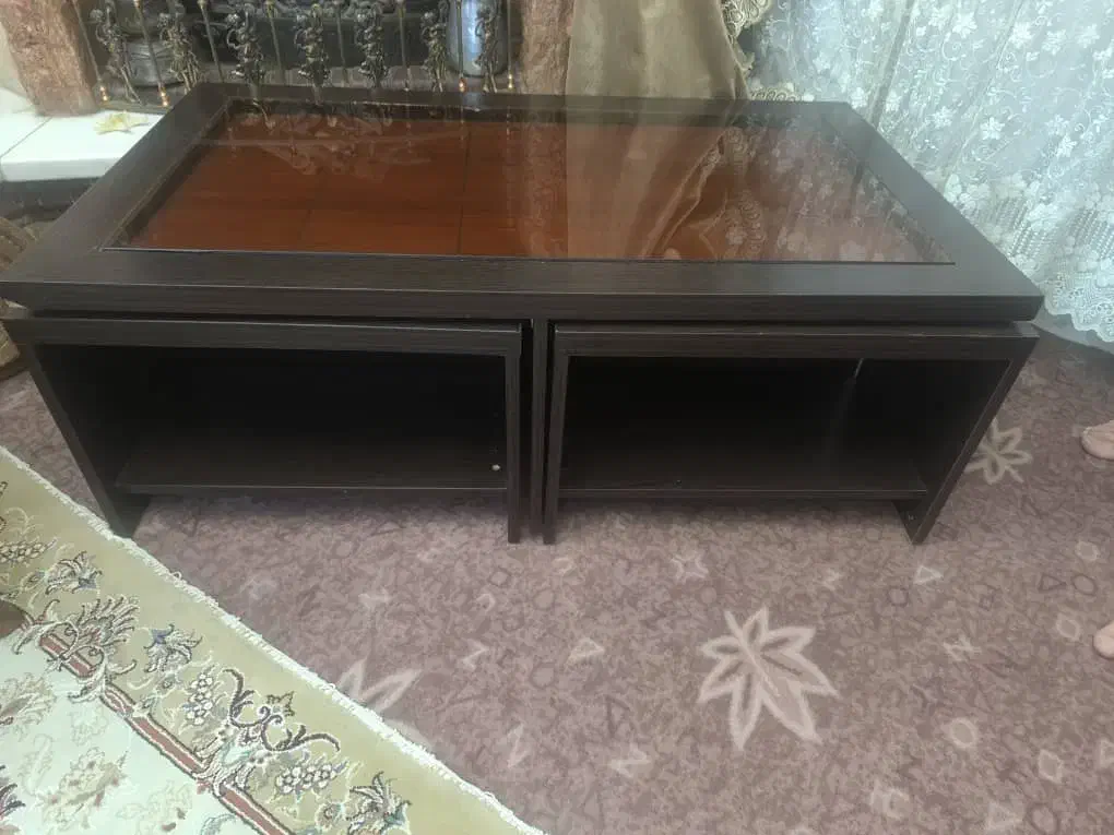 میز وسط مبل و ۴ عسلی|مبلمان خانگی و میز عسلی|تهران, مسعودیه|دیوار