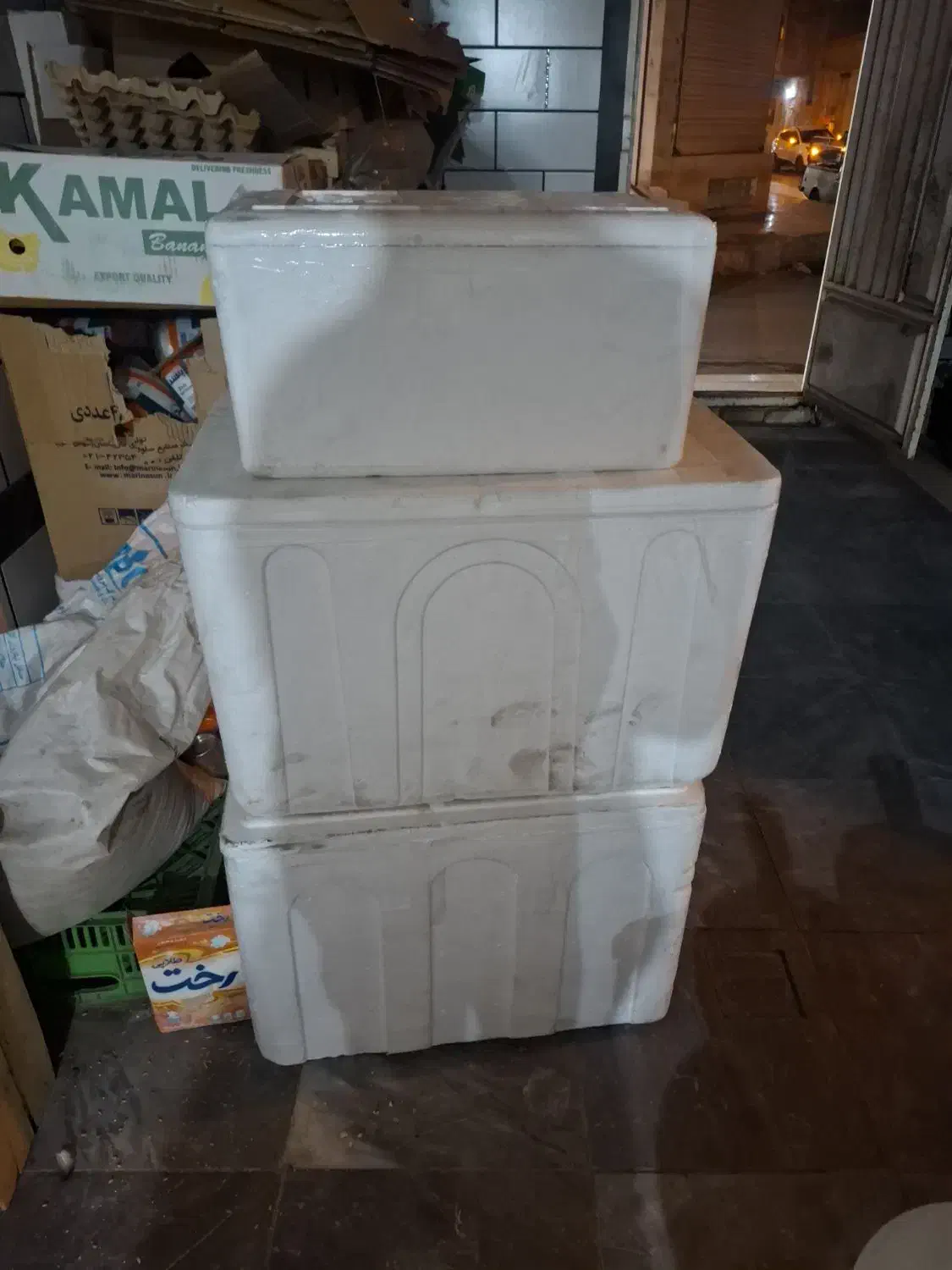 فیبر یخی|ظروف نگهدارنده، پلاستیکی، یکبارمصرف|اهواز, نادری|دیوار