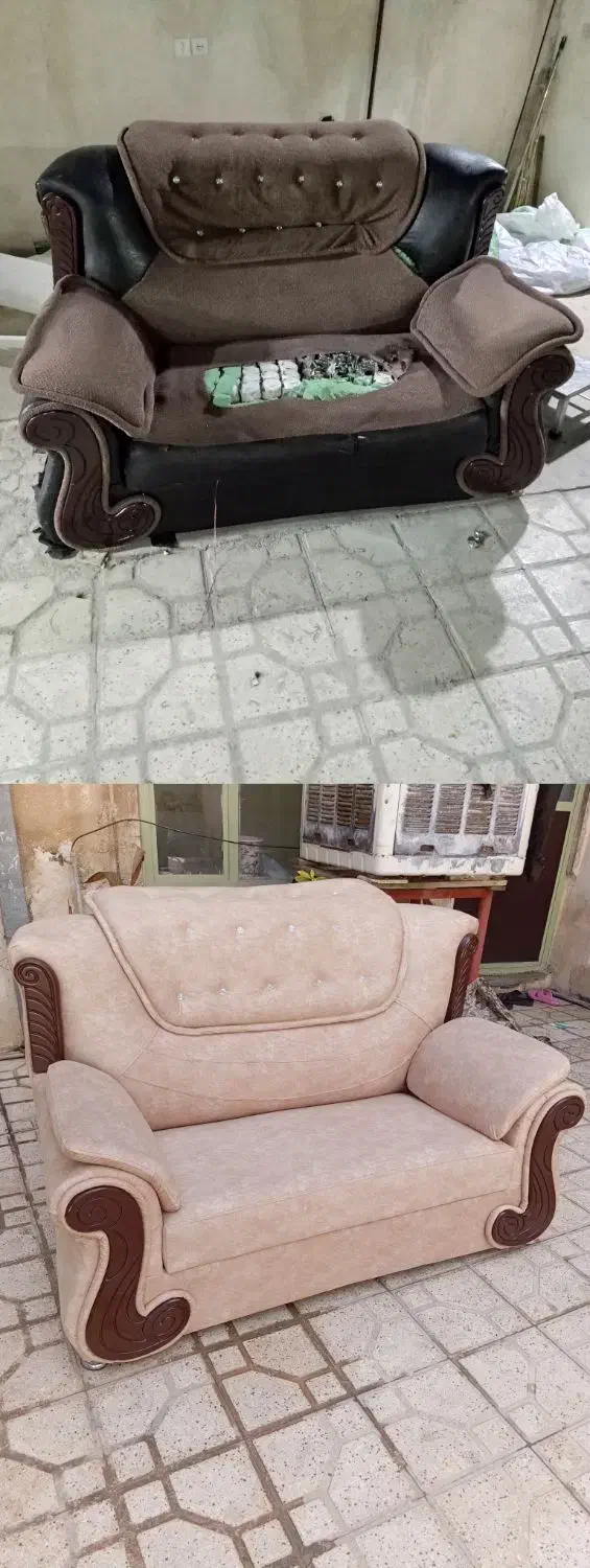 رنگ آمیزی و تعمیرات مبلمان|مبلمان خانگی و میز عسلی|کازرون, |دیوار