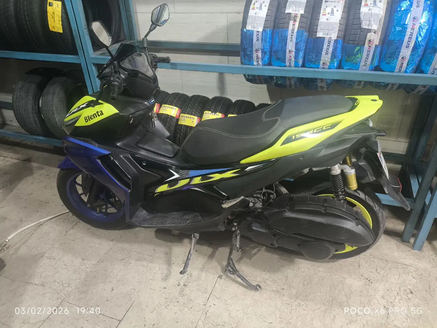 موتور ایروکس155|موتورسیکلت|مشکین‌دشت, |دیوار