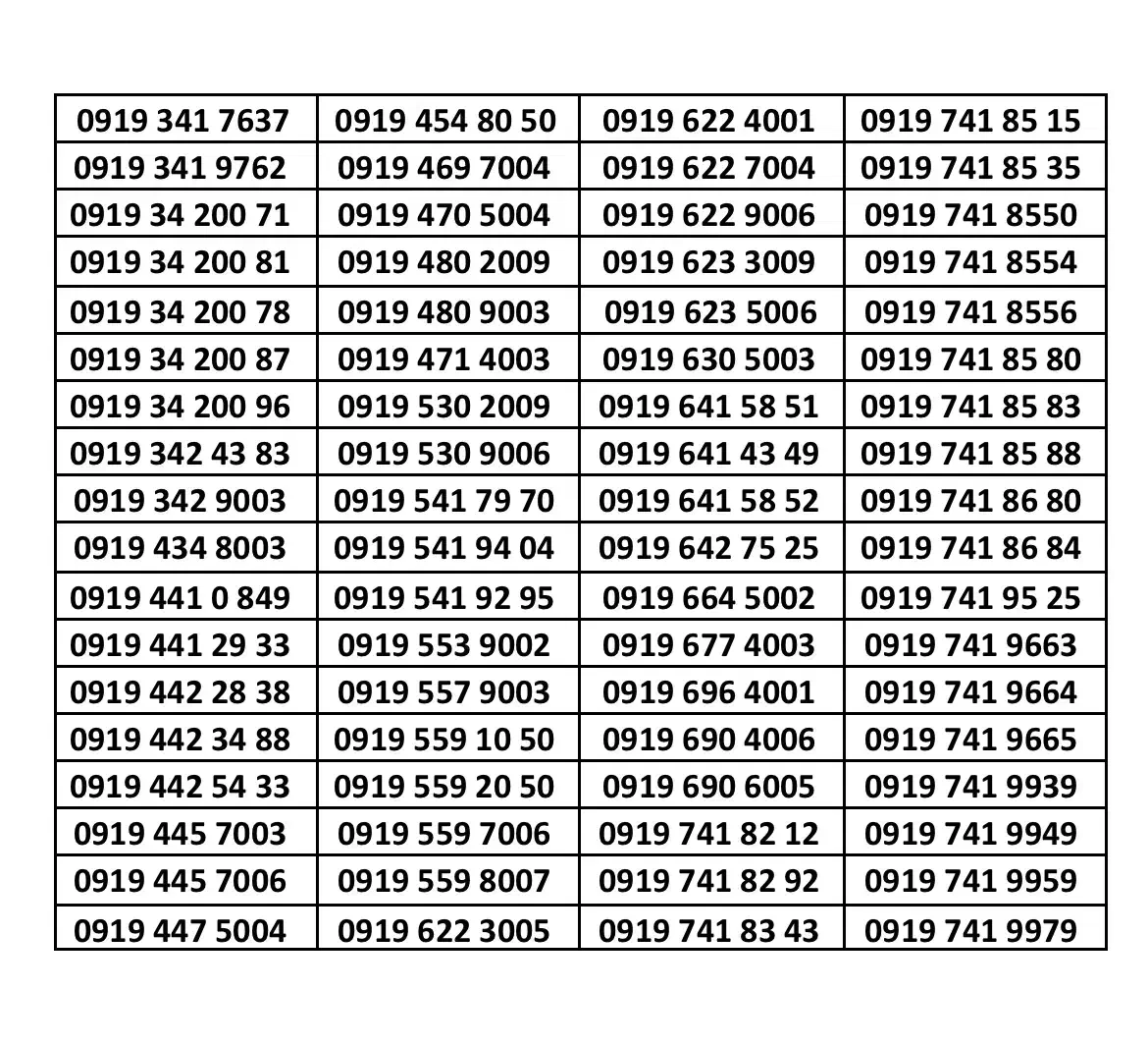 0919.0241.442 و 0919.0241.443|سیمکارت|زنجان, |دیوار