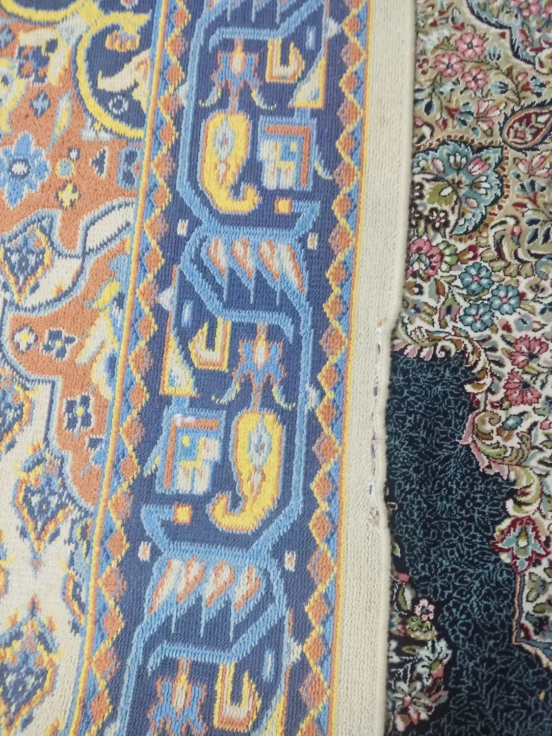 گلیم خشک ۶ متری|گلیم، جاجیم، گبه|خرم‌آباد, |دیوار