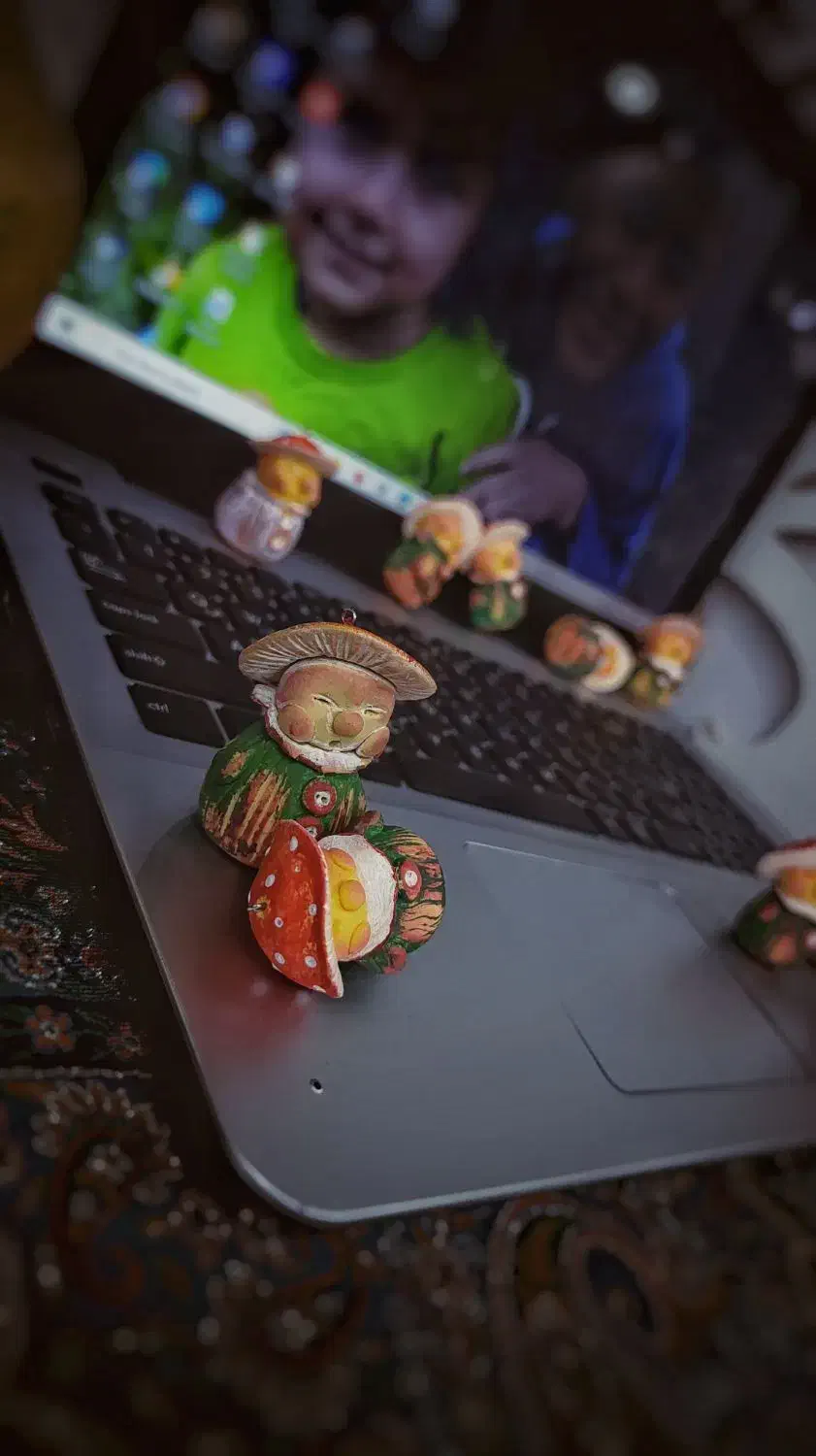 قارچ های یلدای|صنایع دستی و سایر لوازم تزئینی|علیآباد کتول, |دیوار