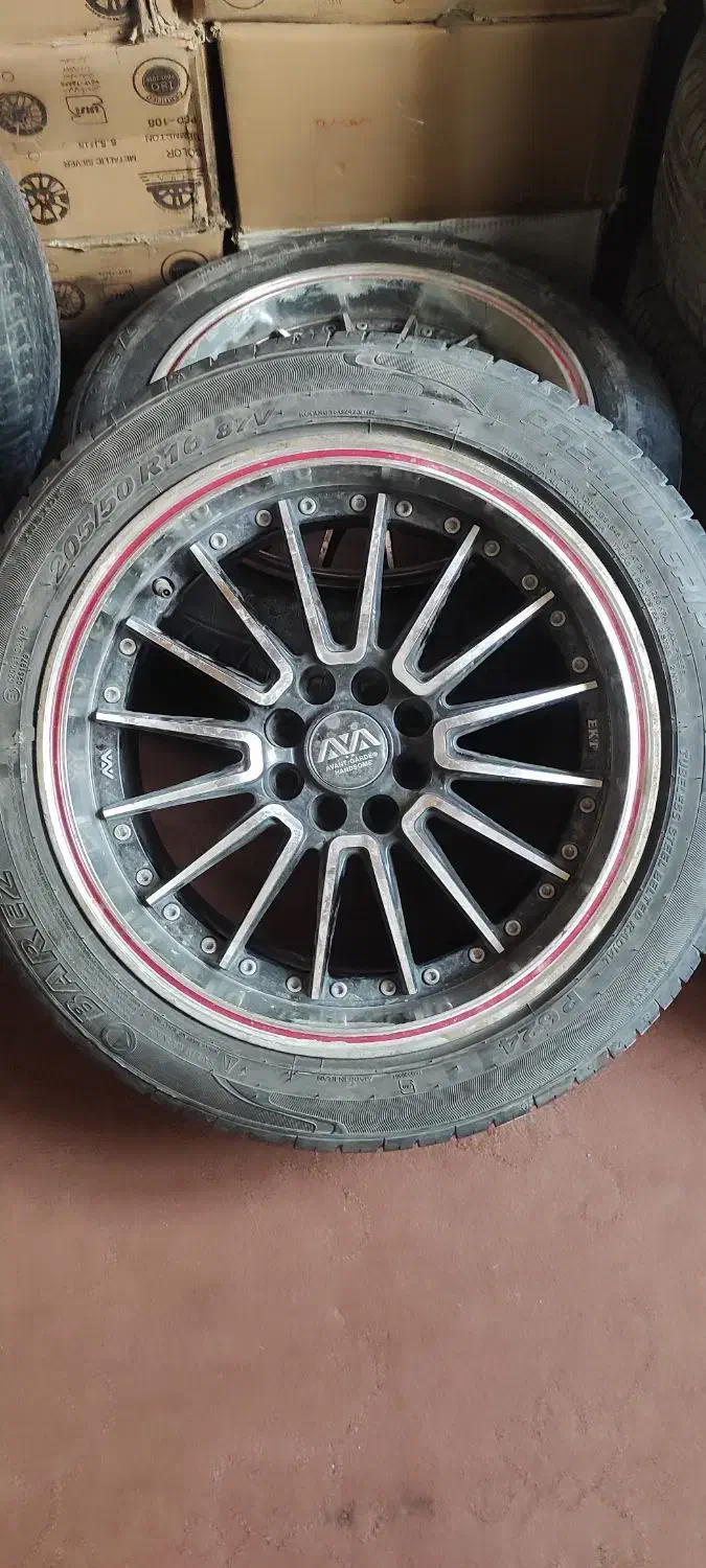 انواع رینگ های نو و اسپرت دور 14تا 16|قطعات یدکی و لوازم جانبی|سراوان, |دیوار