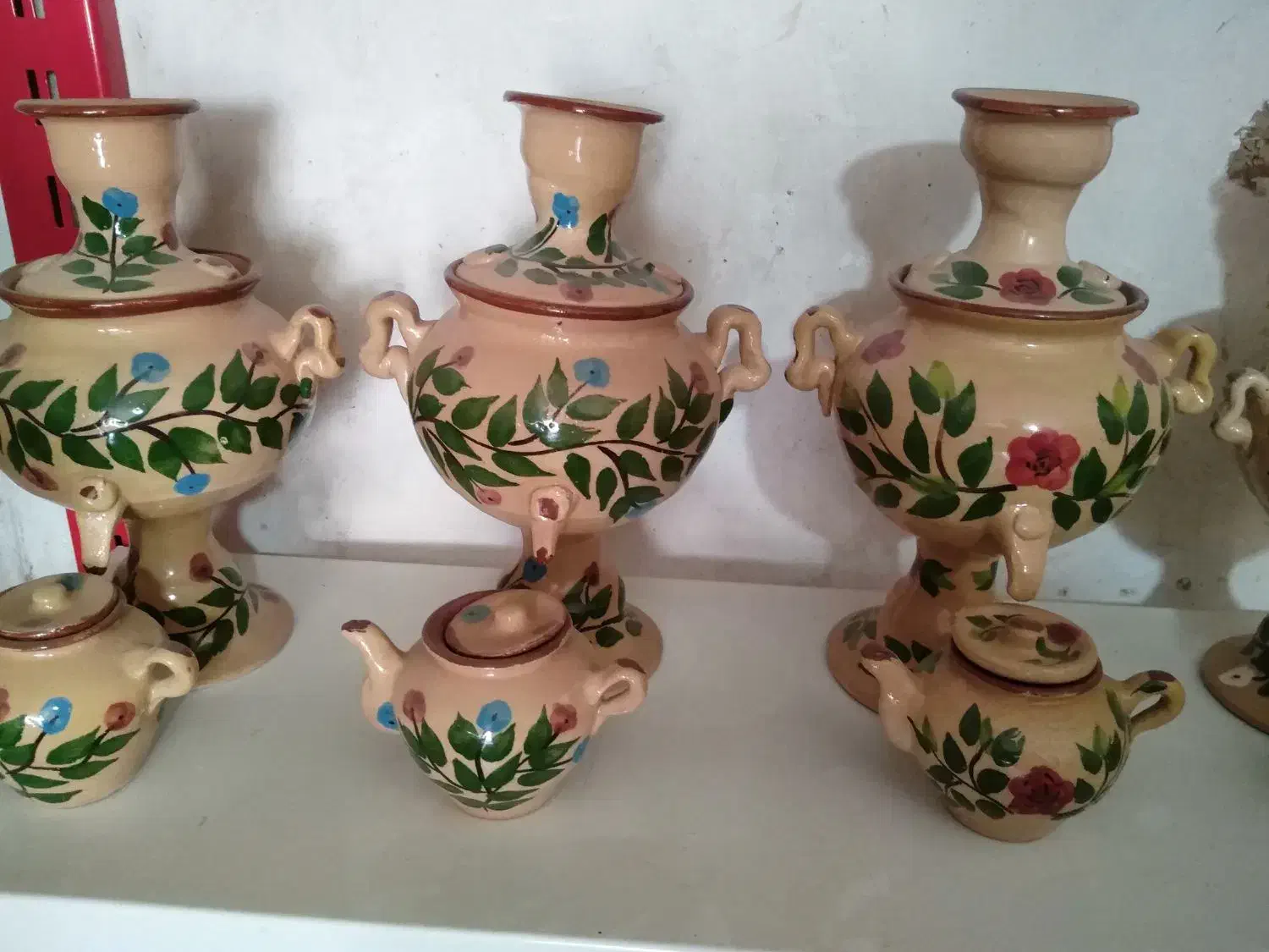 ظروف سفالی|صنایع دستی و سایر لوازم تزئینی|نهبندان, |دیوار