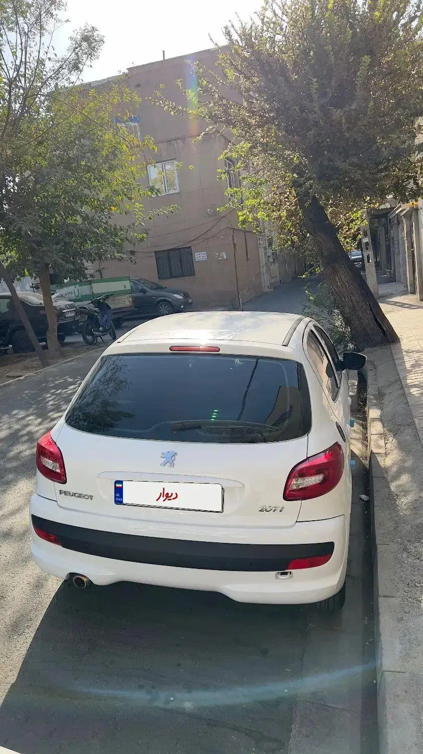 پژو۲۰۶ تیپ ۲ مدل ۹۷ فیس ۲۰۷|خودرو سواری و وانت|تهران, تهرانسر شمالی|دیوار