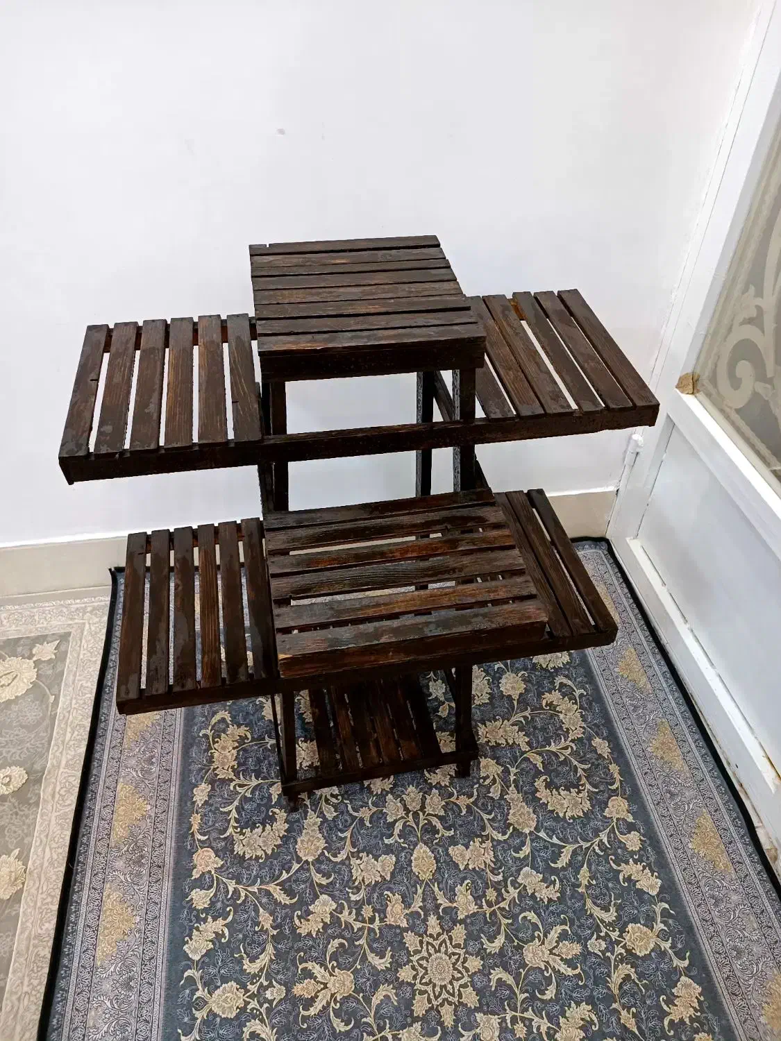 جا گلدانی استند گل بسیار شیک|گل و گیاه طبیعی|خواف, |دیوار