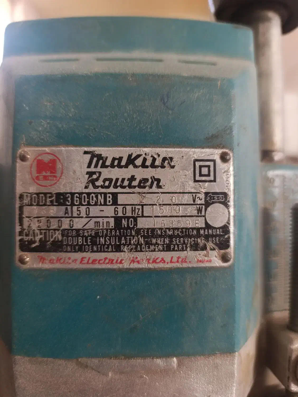 اورفرز ماکیتا|ابزارآلات|کرمانشاه, |دیوار